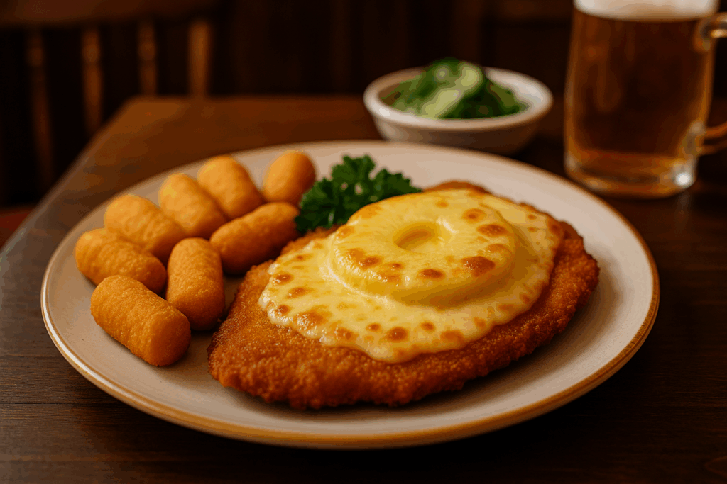 Schnitzel Hawaii